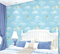 Cheap modern kids room pvc vinyl wallpapers for home room decoration
